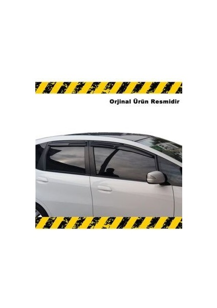 Honda Jazz Mügen Cam Rüzgarlığı 2009 - 2011 Arası 4 Lü Set
