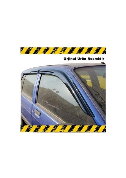 Renault Clio 1 Mügen Cam Rüzgarlığı 4 Kapı Tüm Kasalar 4 Lü Set
