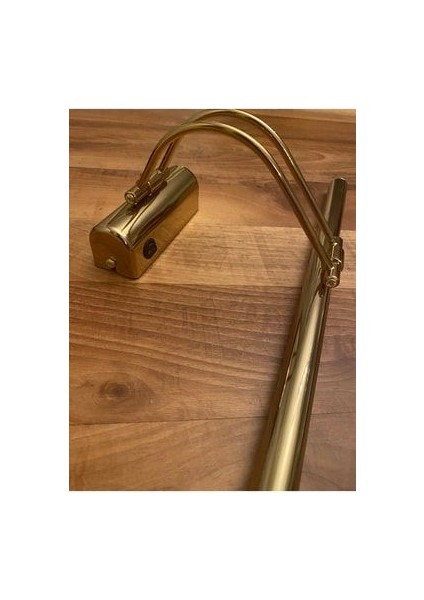 Gold 35CM Pilli Flüt Aplik Aşağı Yönlü Işık ile İç Mekan Kullanımı için fırsatları