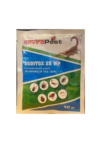 Tahta Kurusu Haşere Ilacı RODITOX25 Wp