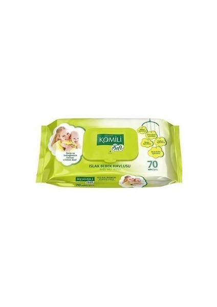 Soft Islak Havlu 4*70