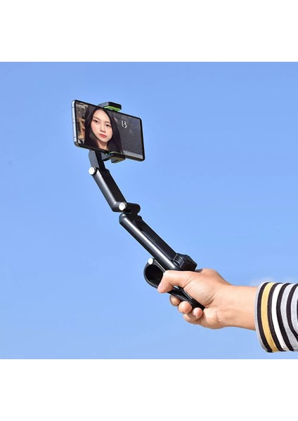 Multifonksiyonel Profesyonel Araç Içi Telefon Tutucu Ister Araç Güneşlik Montaj Ister Selfie Çubuğu Ister Masaya Montaj 360 Derece Dönebilen Cep Telefonları Için Sun-Mlt-33