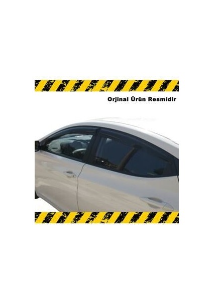 Hyundai Elantra Mügen Cam Rüzgarlığı 2011-2015 Arası 4 Lü Set