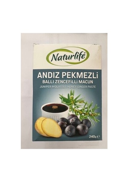Andız Pekmezli Ballı Zencefilli Macun 240 gr