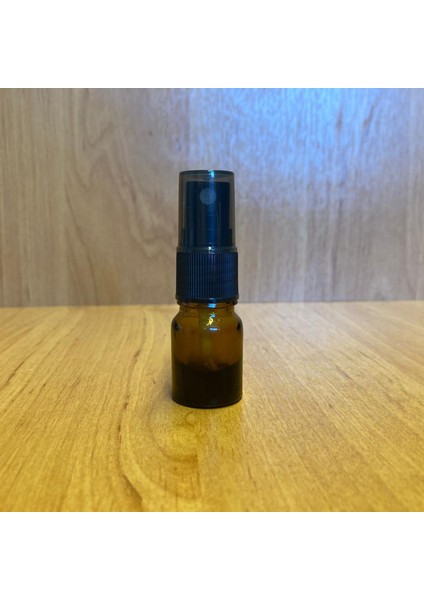 5 Adet 3 ml Kahverengi Spreyli Şişe - Tester Şişe