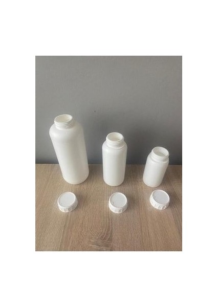 Numune Kabı 500 ml Beyaz Mat Kimyasala Dayanıklı 1pak/10 Adet ( Tarım Şişesi )