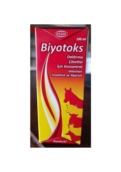 Hayvanlar Için Bit Pire Kene Sinek Ilacı 100ML