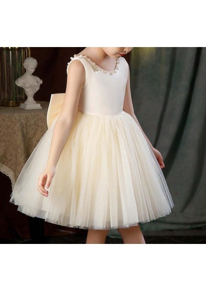 Kız Çocuk Yaka Incili Elbise Menekşe Modelimiz Doğum Günü Mezuniyet Okuma Bayramı Abiye Elbise fiyatları