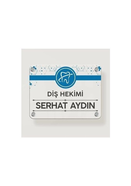 Kapı Tabela Büro Ofis Mini Giriş Tabelası