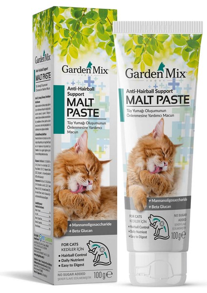 Anti Hairball Kedi Malt Macunu 100 gr x 2 Adet