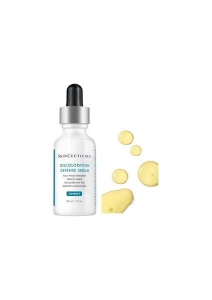 Leke Karşıtı Discoloration Defense Serum Correct Cilt Bakım Serumu 30 Ml,