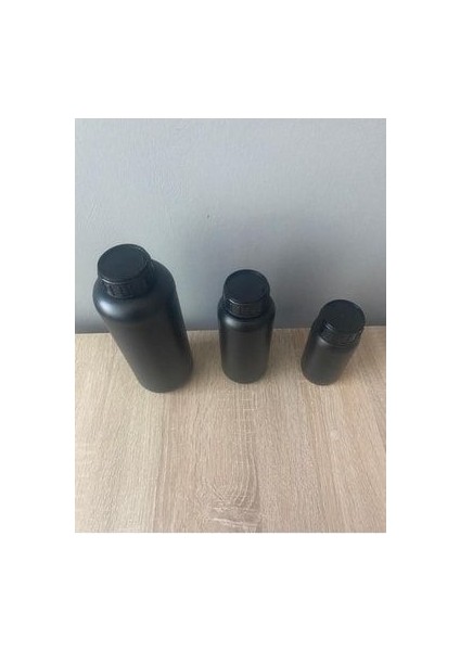 Numune Kabı 1000 ml Siyah Mat Kimyasala Dayanıklı 1pak/10 Adet ( Tarım Şişesi )