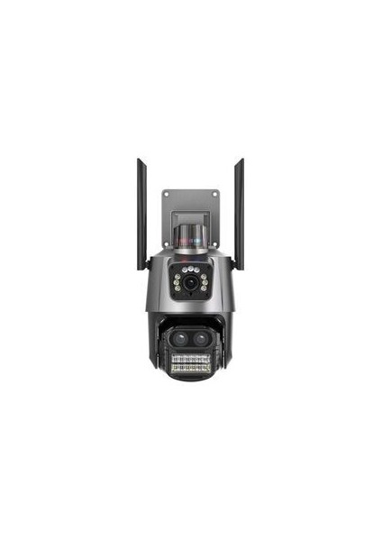 AV-M21 İç ve Dış Mekan Kablosuz Wifi Kamera - 6 mp 3 Lensli 10X Zoom Ptz