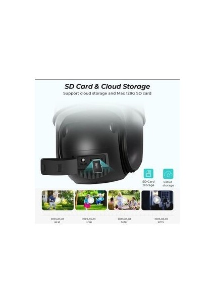AV-M21 İç ve Dış Mekan Kablosuz Wifi Kamera - 6 mp 3 Lensli 10X Zoom Ptz fiyatları
