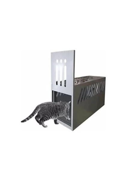 Zararsız Kedi Canlı Yakalama Kafesi Sansar Yakalama Kedi Yakalama Kapanı Tavşan Baksı Kedi Kapanı