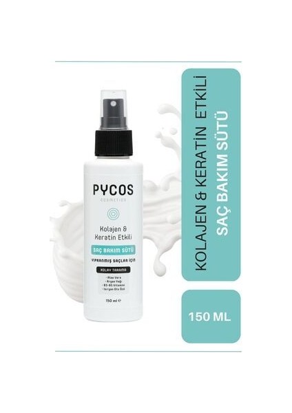 Sac Bakım Sütü , Keratin-Kolojen-Argan-Biotin-Aloevera Içerikli 150 ml fiyatları