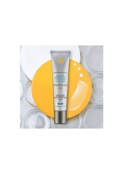 Advanced Brightening Spf 50 Cilt Tonu Eşitsizliğini Azaltan, Aydınlatıcı Güneş Koruyucu Losyon 40 ml