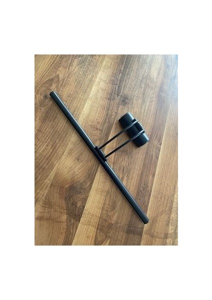 Pilli Flüt Aplik 50 cm Siyah Renk