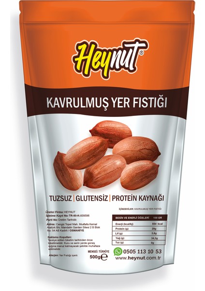 Kavrulmuş Fıstık 500 gr