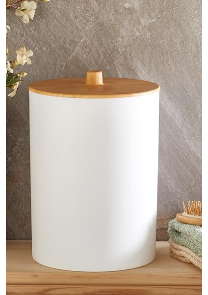 Bambu Desenli Mutfak Banyo Çöp Kovası fiyatları