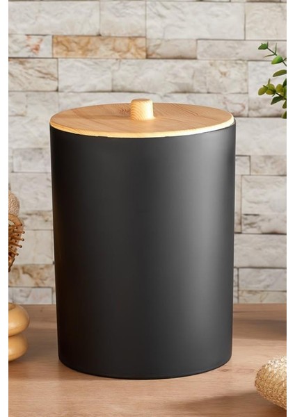 Bambu Desenli Mutfak Banyo Çöp Kovası fırsatları