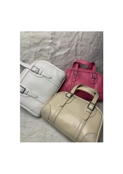 Dela’s Minisuits Handbag Pembe Ekstra Askılı Çanta