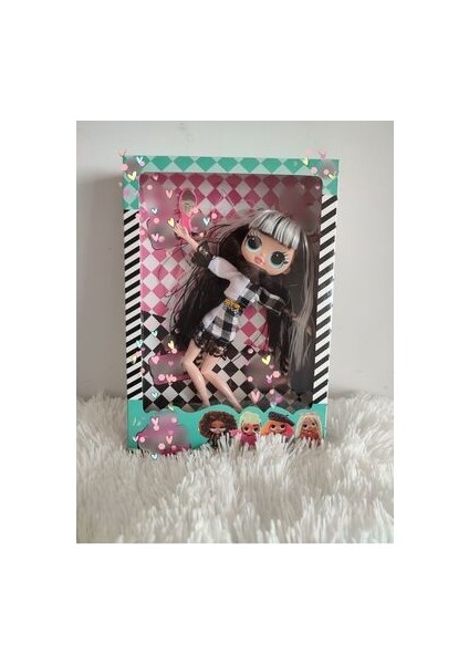 Bebek-Ithall Tüm Eklemler Oynar-Tek Uzun Saçlı 25CM