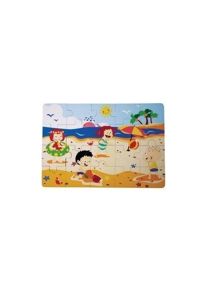 1282-CS Chiva, Ahşap Yer Puzzle