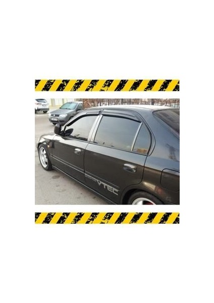 Honda Civic Mügen Cam Rüzgarlığı Sedan 1996-2001 Arası 4 Lü Set