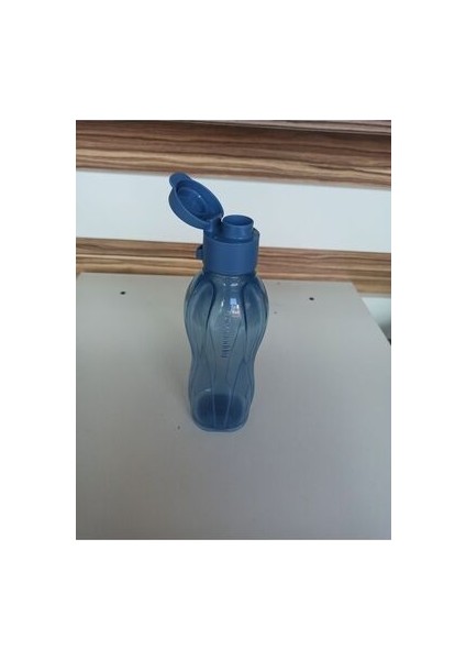 Eco Şişe Kare 500ML Deniz Mavisi