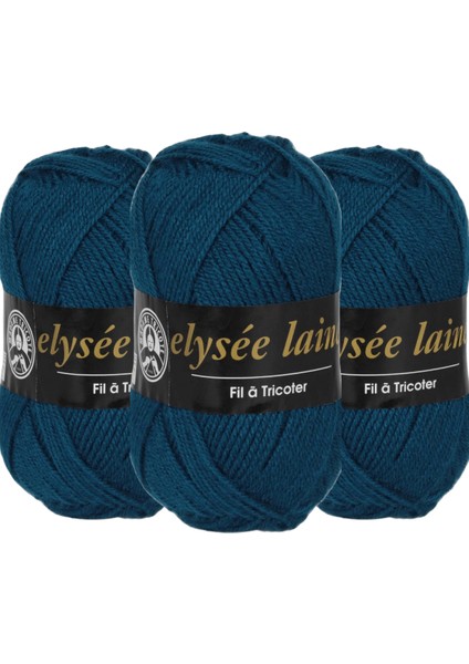 Elysee Laine El Örgü İpi50GR 0101 3 Adet