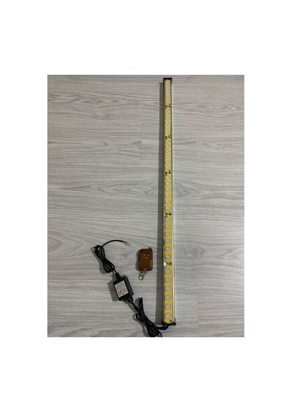 LED Çakar Lamba Sarı-Sarı 85 cm Mercekli