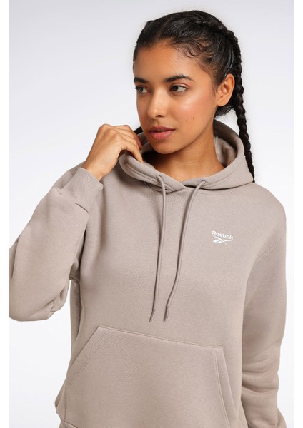 Rı Sl Fleece Hoodie Gri Kadın Sweatshirt fırsatları