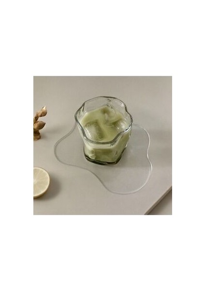 4’lü Modern Pleksi Bardak Altlığı