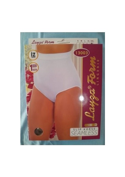 13003 Slip Yüksel Bel Korse Ten
