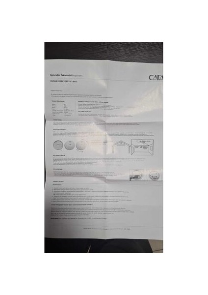 Duman Dedektörü Cata CT-9451 indirimleri
