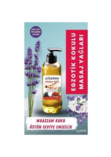 Çilek Kokulu Masaj Yağı 150 ml Vücut Yağı fırsatları