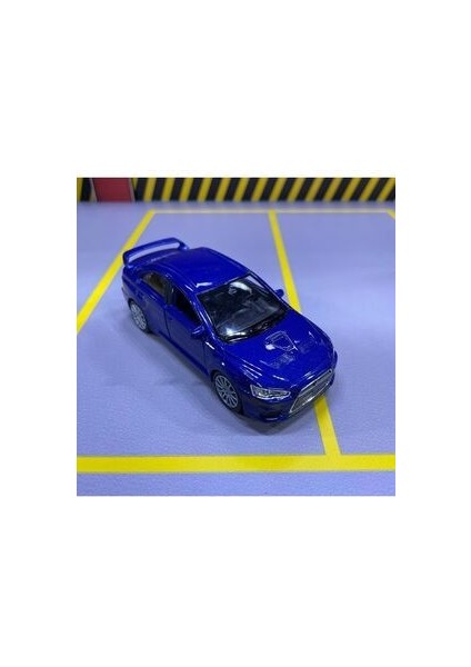 Mitsubishi Lancer Evo x 1/36 Ölçek Welly Diecast Metal Model Araba Oyuncak Araba Çek Bırak fırsatları