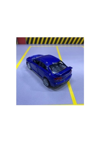 Mitsubishi Lancer Evo x 1/36 Ölçek Welly Diecast Metal Model Araba Oyuncak Araba Çek Bırak indirimleri