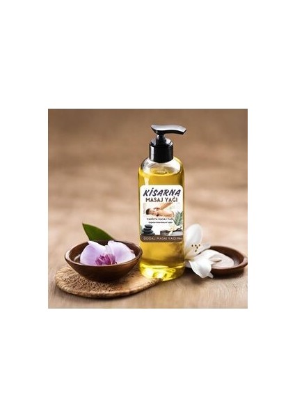 Masaj Yağı 150 ml Büyük Boy Gevşetici Aromaterapi Islaklık Veren Vücut Masaj Yağı