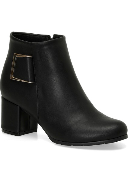 24K-1038 4pr Siyah Kadın Topuklu Bot fiyatları