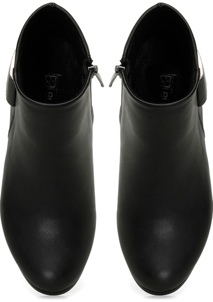 24K-1038 4pr Siyah Kadın Topuklu Bot fırsatları