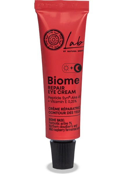 Natura Siberica Lab By Ns Biome Onarıcı Göz Çevresi Kremi 10 ml
