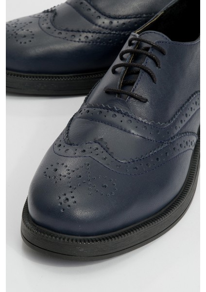 Avra Laci Cilt Hakiki Deri Kadın Oxford Ayakkabı modelleri