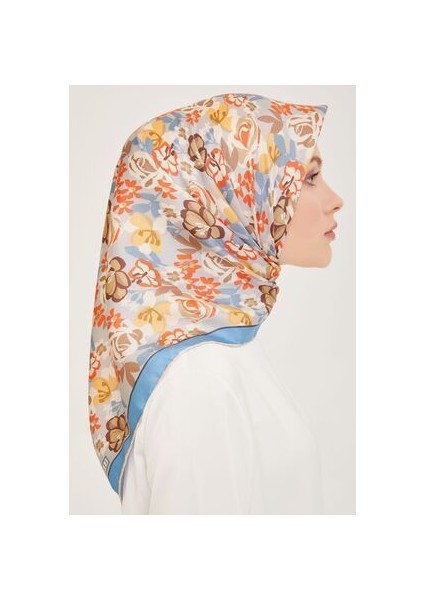 Saf Ipek Eşarp 4018D (Twill)