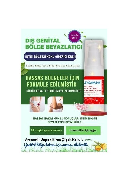 Dış Genital Bölge Beyazlatıcı Krem indirimleri