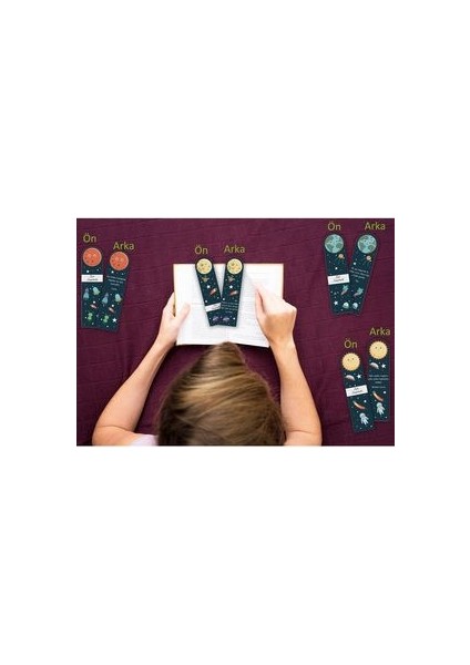 Çocuklar Için Isme Özel Ayraç, 4 Adet, Lamineli, Yıpranmaz fiyatları