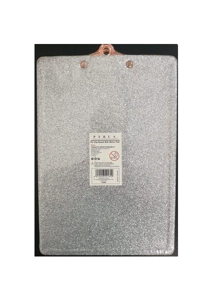 A5 Clıpboard Wıth Memo Pad Sılver