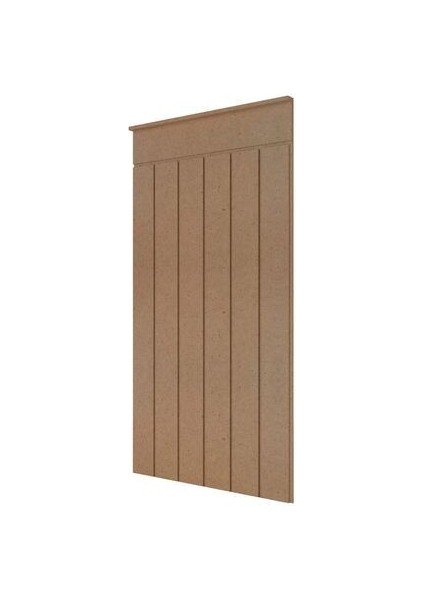 Dekoratif Duvar Paneli (Ölçü Seçimli) Boyanabilir Ahşap 8 mm Ham Mdf Duvar Paneli