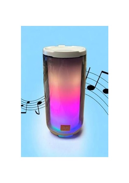 Pluse5 Taşınabilir Rgb Ledli Bluetooth Hoparlör